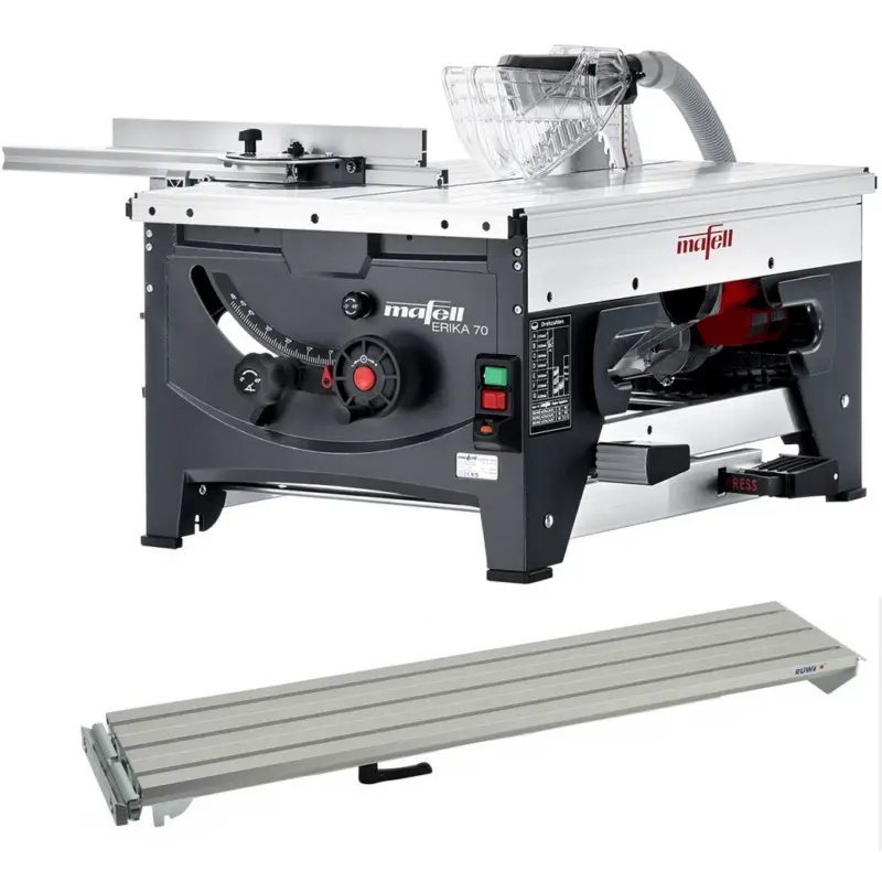 Mafell Unterflur Zugsäge Säge Erika 70 972001 + Tischverlängerung 760x150mm Neu
