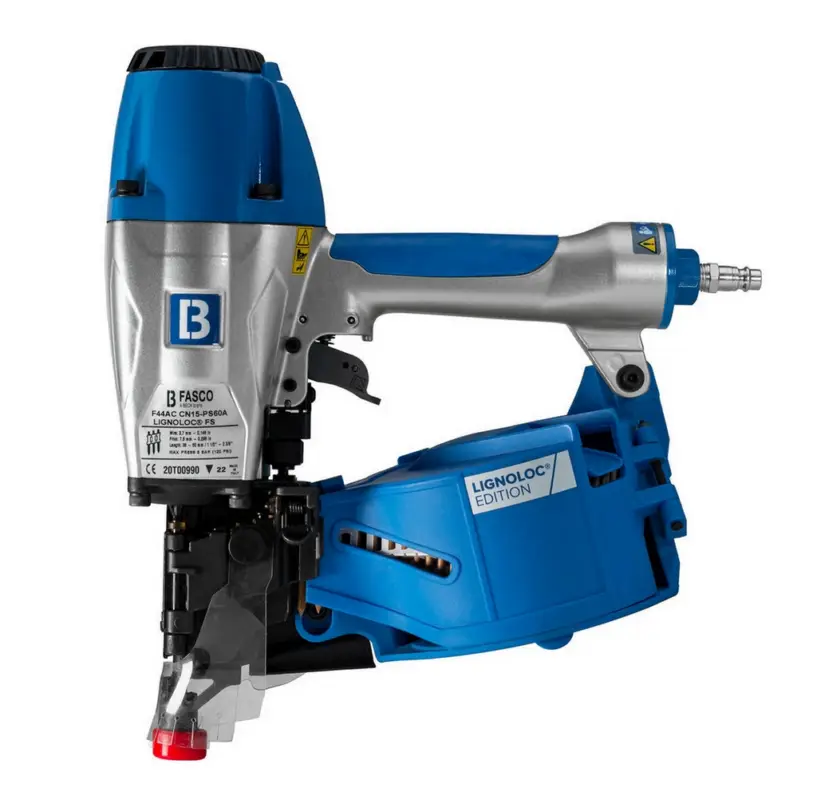 Neu Im Sortiment Beck Druckluftnagler F44AC CN15-PS60A LIGNOLOC FS Coil Holznägel T000011849.02