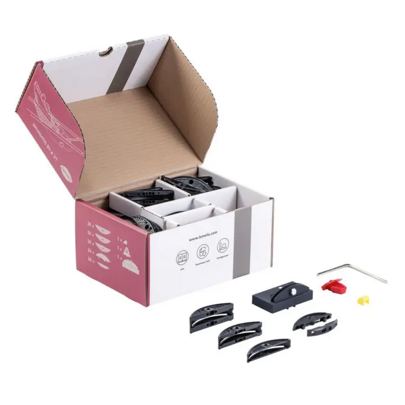 Abverkauf Lamello Verbindungssystem LC P-16 Starterset mit Clamex P-14/10 20 Stück 145700