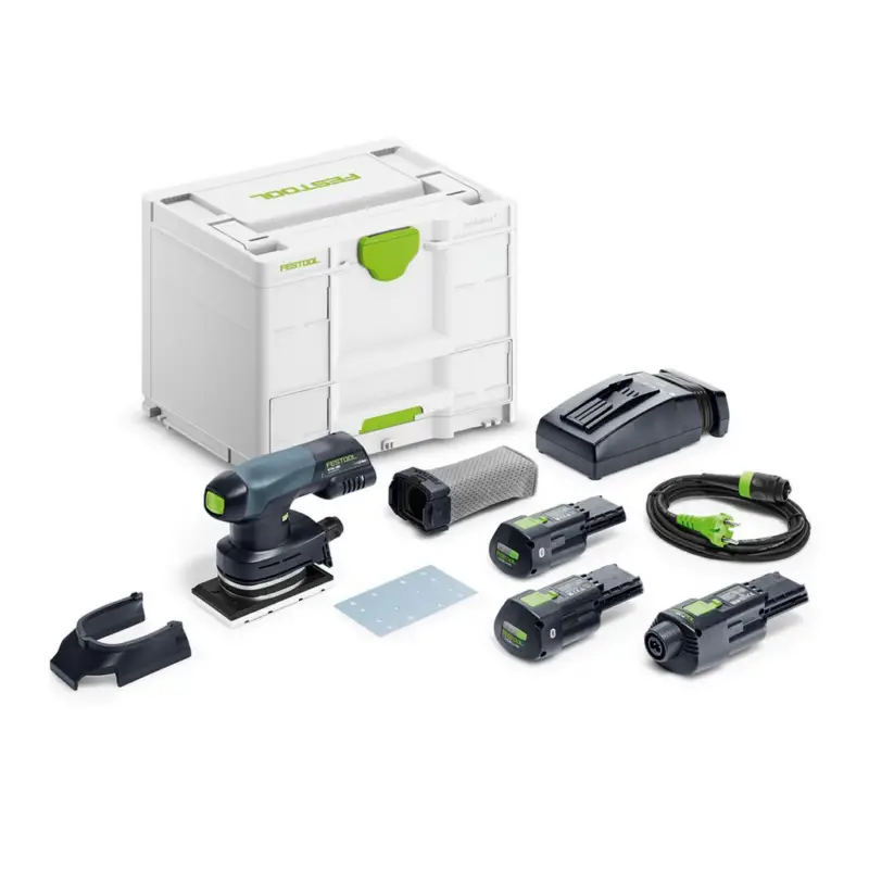 Garantierte Lieferung Festool Akku-Rutscher Schwingschleifer RTSC 400 3,0 I-Set im Systainer 578133