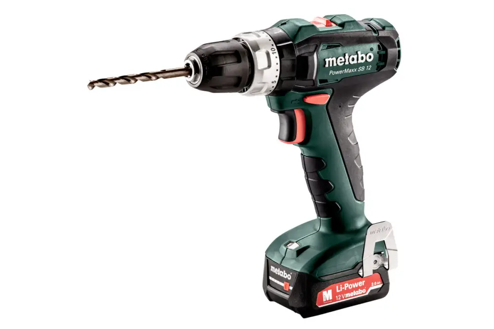 METABO Akku-Schlagbohrschrauber PowerMaxx SB 12 601076500 metaBOX 118 Neu
