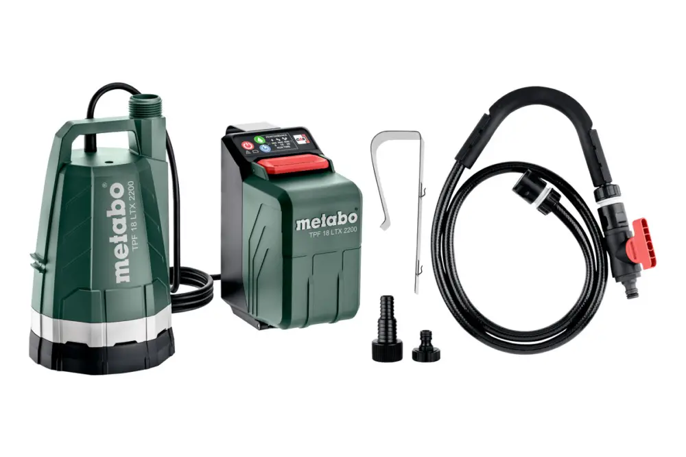 METABO Akku-Tauch- und Regenfasspumpe TPF 18 LTX 2200 601729850 Karton Versand Am Gleichen Tag