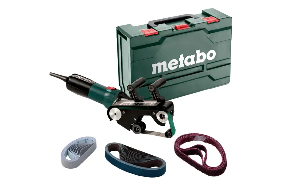 METABO Rohrbandschleifer RBE 9-60 Set 602183510 metaBOX 185 XL Schnäppchen