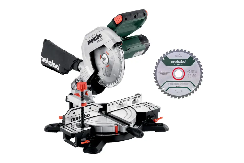 Solange Der Vorrat Reicht METABO Kappsäge KS 216 M Set 610216900 Karton