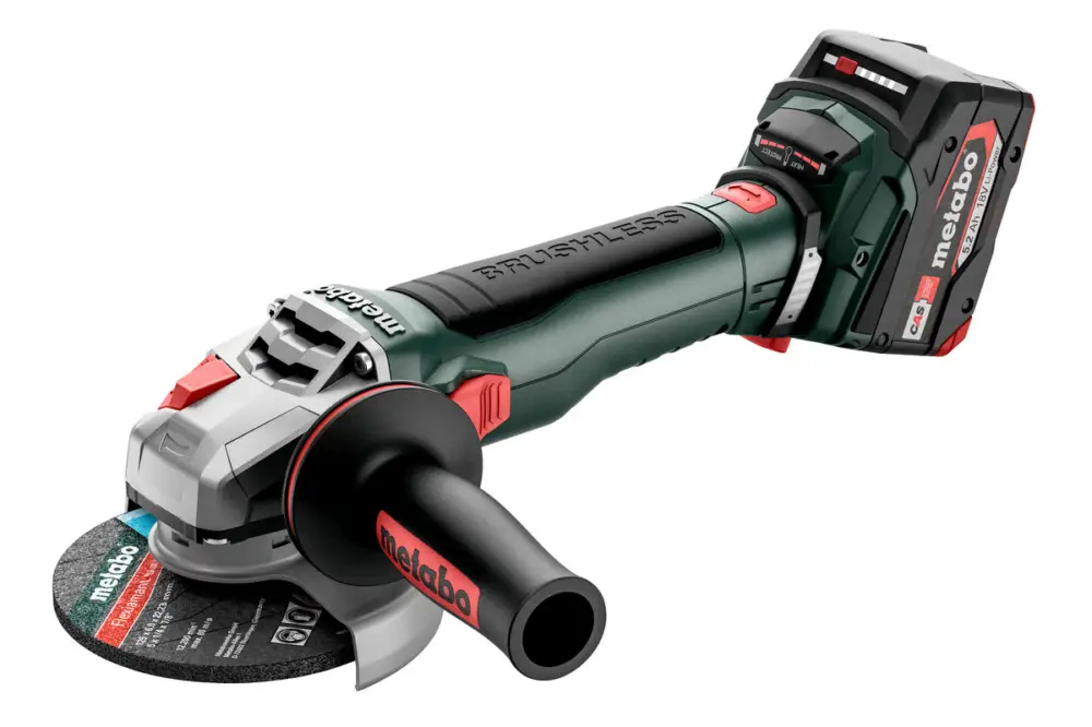 Knallerangebot METABO Akku-Winkelschleifer WB 18 LT BL 11-125 Quick 613054650 metaBOX 165 L