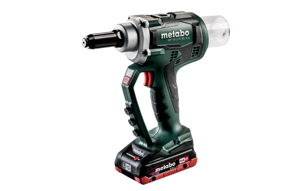 METABO Akku-Blindnietpistole NP 18 LTX BL 5.0 619002800 metaBOX 145 L Direktkauf