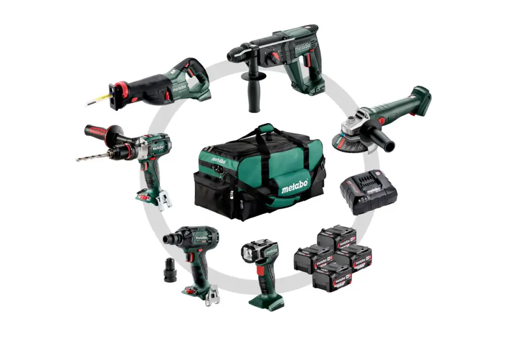 METABO Akku Combo Set Bauhandwerk 6.1 685211000 Werkzeugtasche Jetzt Bestellen