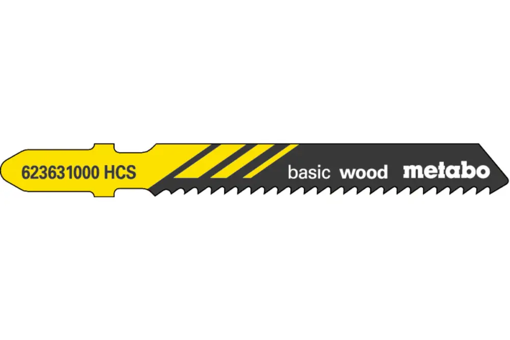 METABO 5 Stichsägeblätter "basic wood" 51/ 2,0 mm 623631000 Aktuell