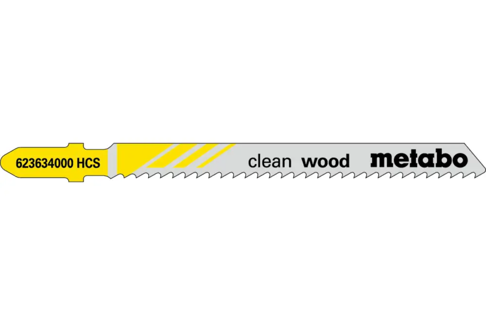 Letzte Chance METABO 5 Stichsägeblätter "clean wood" 74/ 2,5 mm 623634000