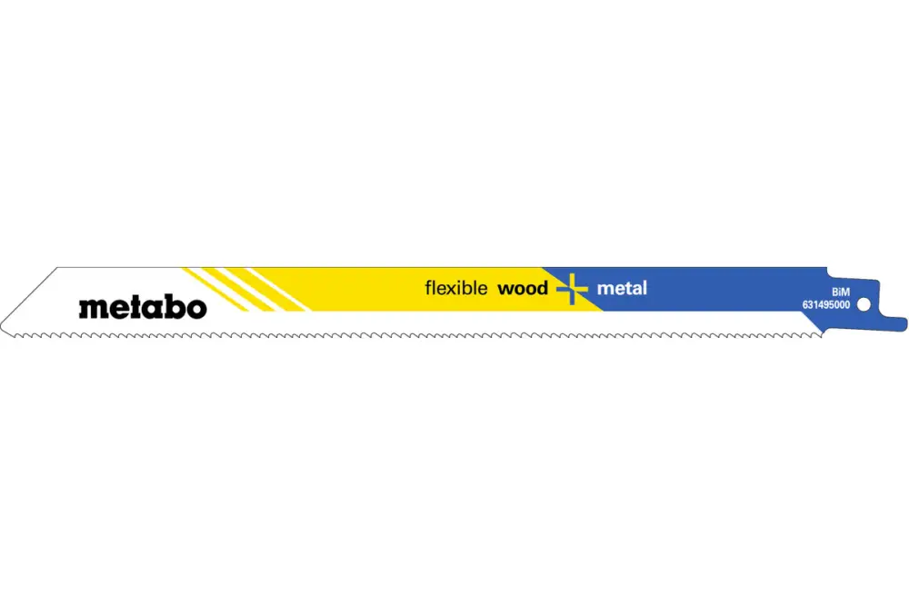 Garantierte Lieferung METABO 100 Säbelsägeblätter "flexible wood + metal" 225 x 0,9 mm 625494000