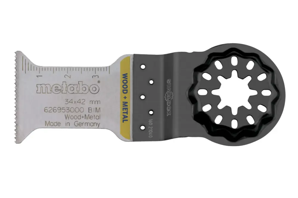 METABO 5 Tauchsägeblätter, Holz/Metall, BiM, 34 mm 626954000 Billig