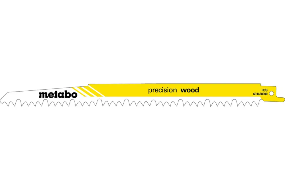 METABO 25 Säbelsägeblätter "precision wood" 240 x 1,5 mm 628245000 Markenprodukt