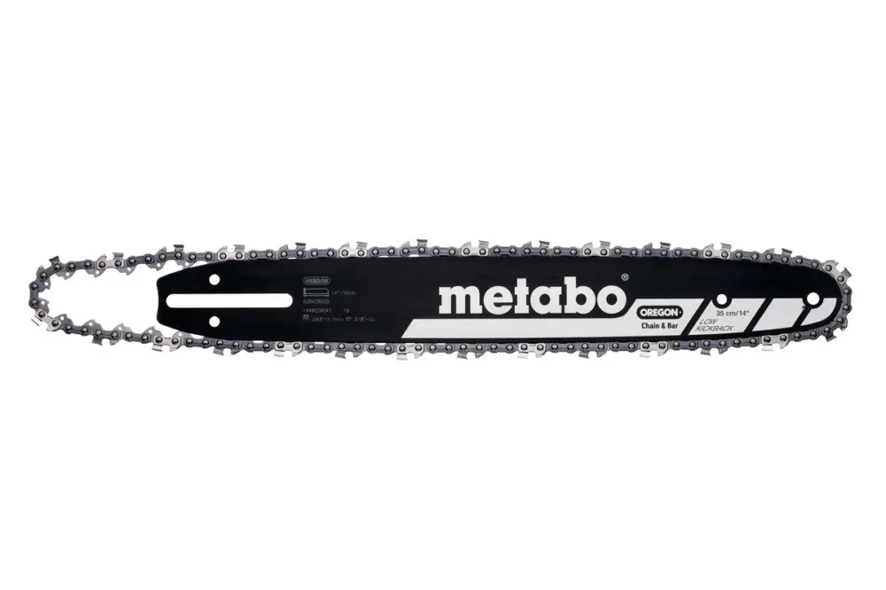 METABO Set Oregon Sägeschiene 35cm + Sägekette 35 cm 3/8"LP / 1,1mm 628421000 Meistverkauft