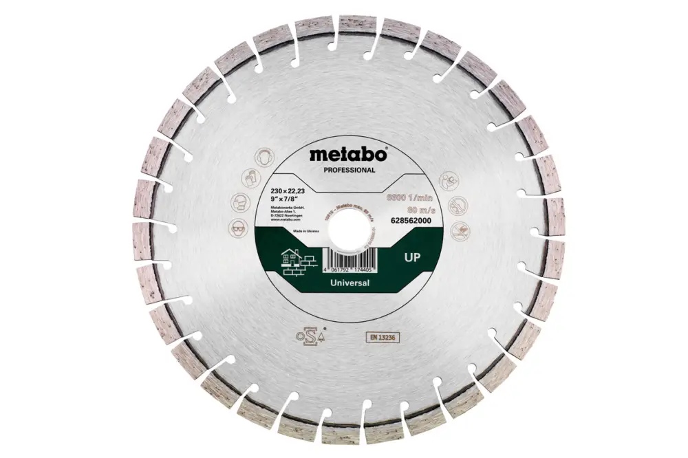 METABO Diamanttrennscheibe 350x20,0/25,4mm, "UP", Universal "professional" 628564000 Preisreduziert
