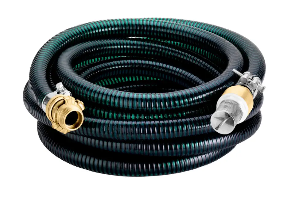 Neu METABO Saugschlauch-Set Messing 7 m 1" 25 mm 628798000
