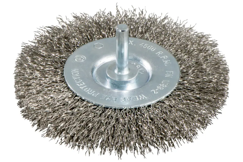 METABO Rundbürste 75x0,3 mm/ 6 mm, Edelstahl, gewellt 630550000 Preisreduziert