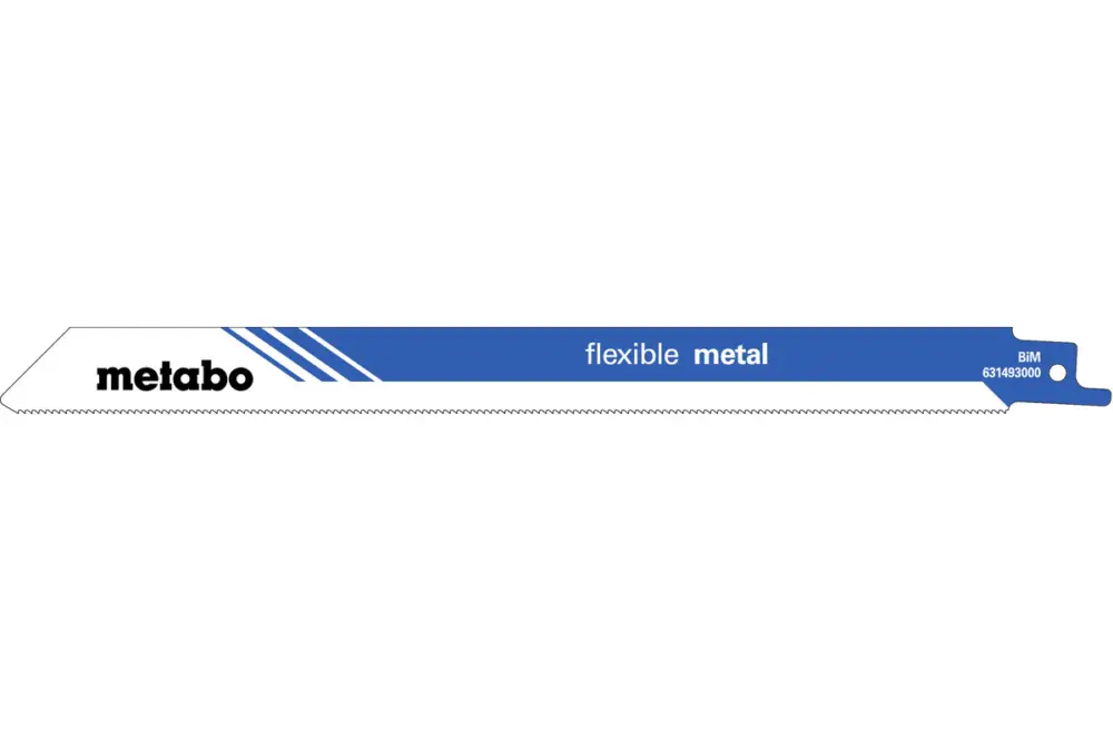 Neu METABO 5 Säbelsägeblätter "flexible metal" 225 x 0,9 mm 631493000