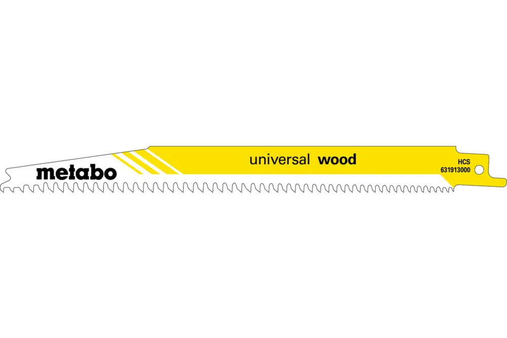 Direkt Vom Hersteller METABO 2 Säbelsägeblätter "universal wood" 200 x 1,25 mm 631910000