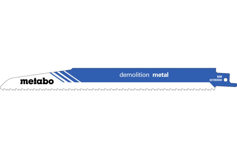 METABO 5 Säbelsägeblätter "demolition metal" 225 x 1,6 mm 631993000 Sichere Zahlung