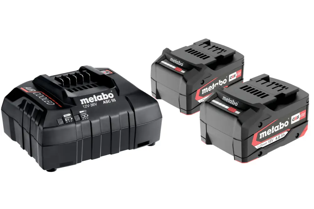 METABO Basis-Set 2 x 4.0 Ah 685050000 Rabatt