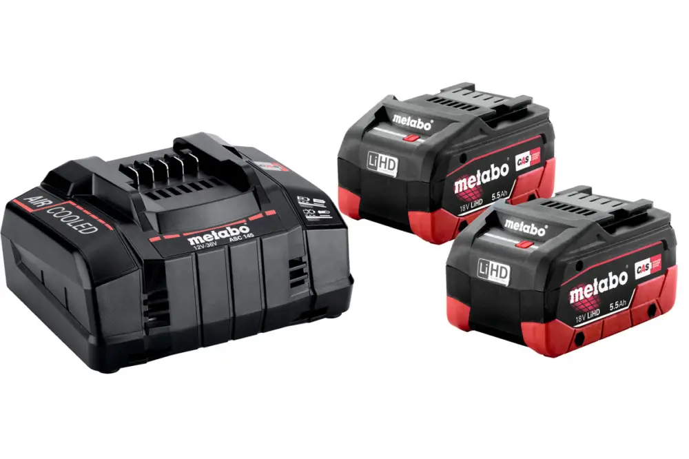 Sichere Zahlung METABO Basis-Set 2 x LiHD 5.5 Ah 685122000