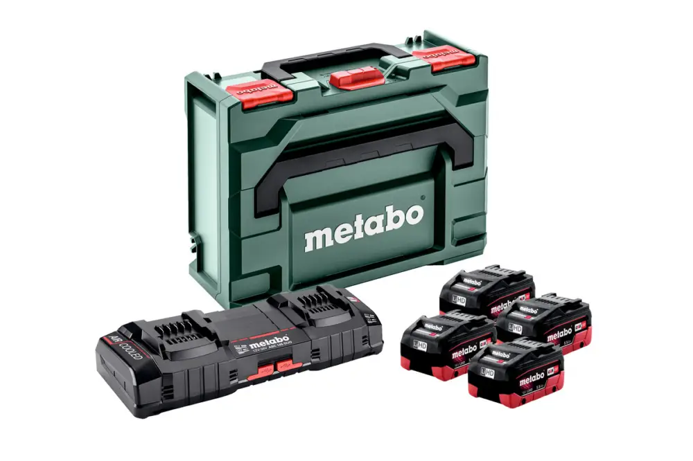 METABO Basis-Set 4x LiHD 5.5Ah ASC 145 DUO + metaBOX 145 685180000 Must-Have