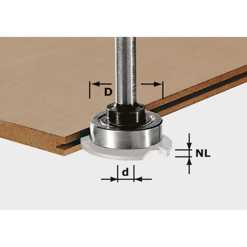 Festool Frässpindel S8 1,5-5 KL28 für Ober- und Kantenfräsen 499804 Echt