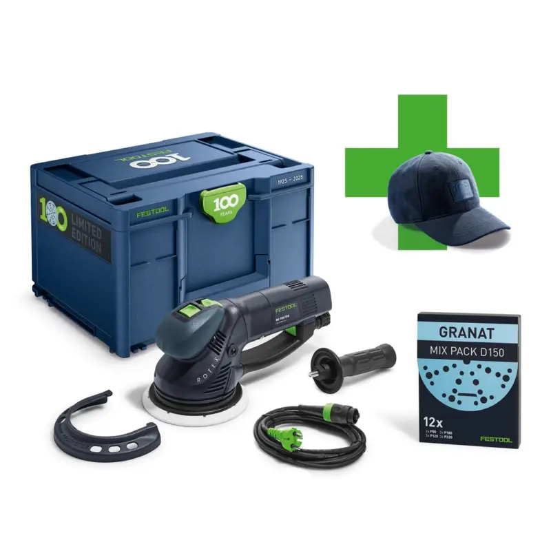 Festool Getriebe-Exzenterschleifer ROTEX 150 FEQ-Plus 100Y im Systainer³ 578233 Bestpreis