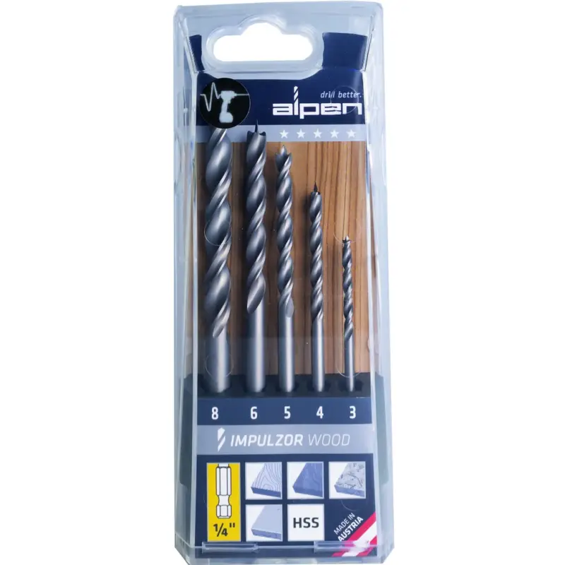 Alpen Kassette IMPULZOR WOOD ATM 5-tlg Kunststoffkassette 0057500005100 Bestpreis