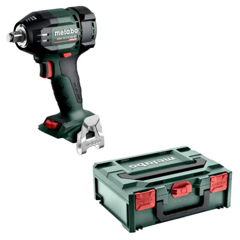 Metabo Akku-Schlagschrauber SSW 18 LTX 550 BL solo 18V Brushless Motor 602404840 Begrenztes Angebot