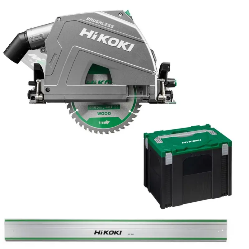 Top-Preis HiKoKi Akku-Tauchsäge Solo 36V C3606DPAW2Z + Führungsschiene 1600x180mm 4100072