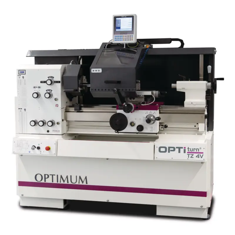 Echt Präzisions Leit- und Zugspindeldrehmaschine Optimu TZ 4V 3432247