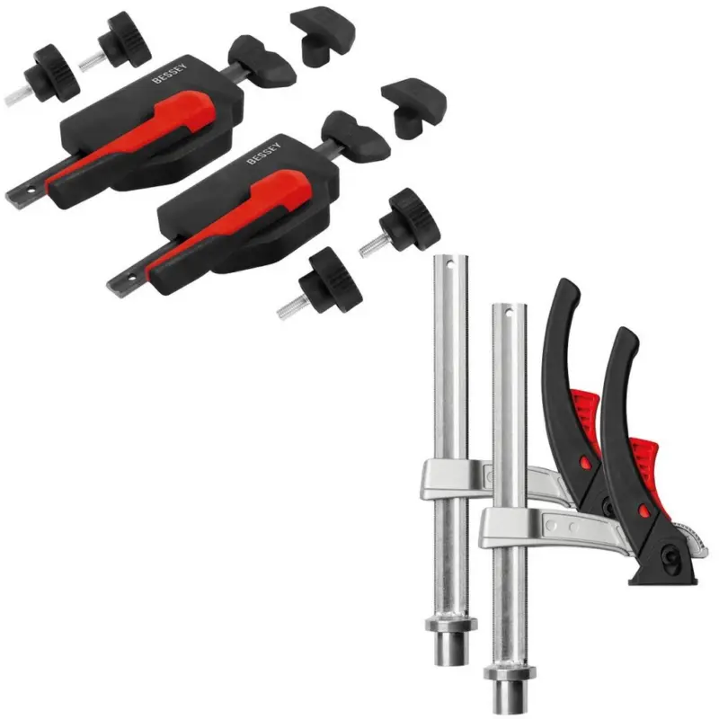 Bessey Spannwerkzeug-Set zum Arbeiten auf dem Tisch MFT-A Sonderangebot