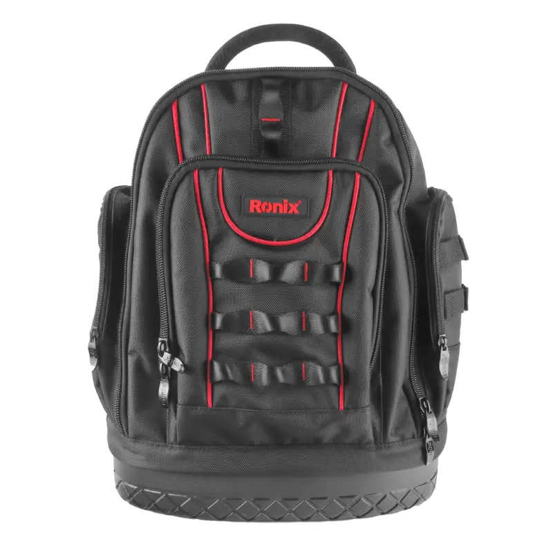 Ronix Werkzeugtasche mit 22 Fächern 13 Zoll 37x18,5x47cm Rucksack RH-9144 Beliebt