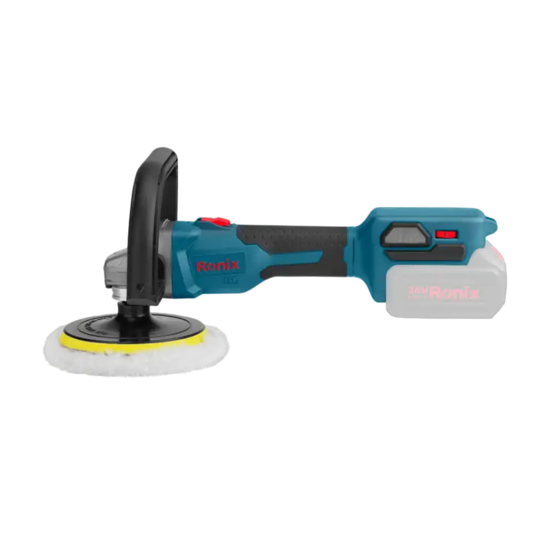 Ronix Akku Polierer 20 V bürstenlos M14 für Makita 18 V 2,43 kg 8652C Neue Ware