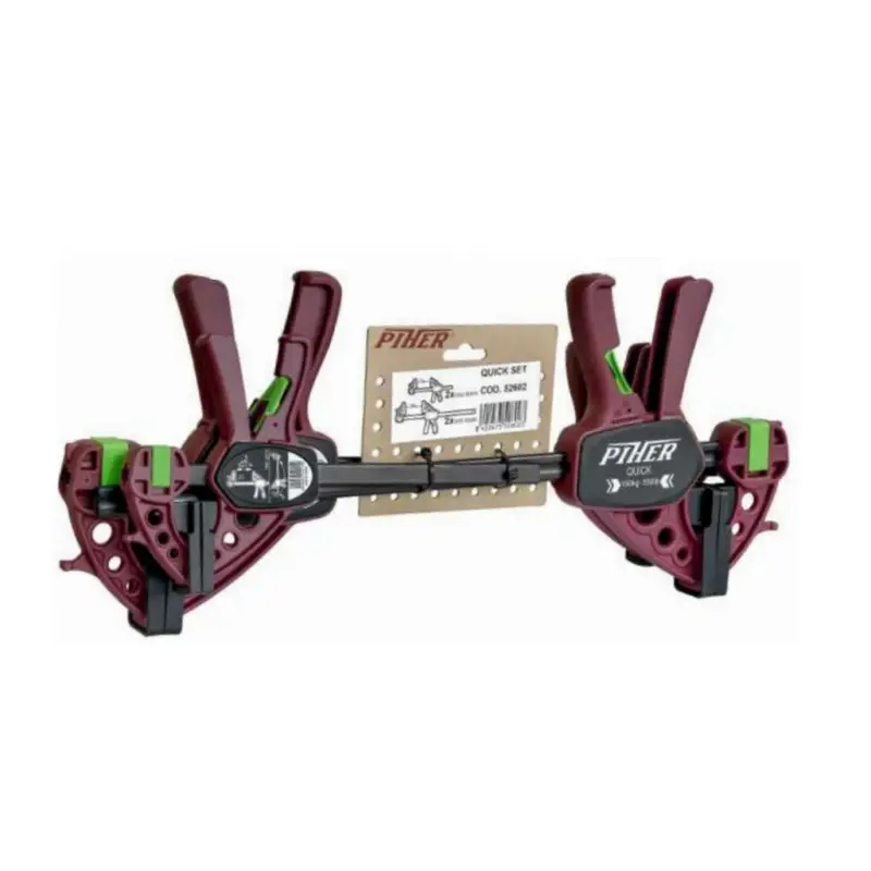 Sale Piher Quick SET 2 x 30 cm + 2 x 15 cm Spannkraft bis 150 kg 52602