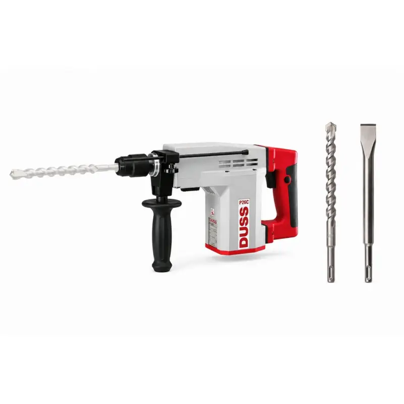 Duss Kombihammer Set 710 Watt 230 Volt 3,9 kg SDS Plus maximal 3,6 J P26CSET Nur Für Kurze Zeit